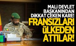Mali Devlet Başkanı Goita'nın imza karesinde 'Türkiye' detayı!