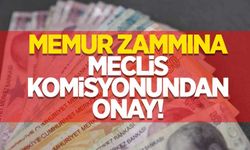 Memur maaşı zammı meclis komisyonunda kabul edildi!