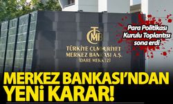 Merkez Bankası'ndan yeni karar!