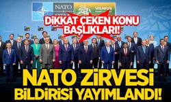 Litvanya'da gerçekleşen NATO Zirvesi'nin bildirisi yayımlandı!