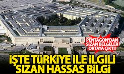 Pentagon'un gizli belgeleri ortaya çıktı:  İşte Türkiye'yle ilgili sızan o hassas bilgi