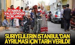 İstanbul Valiliği'nden 'Suriyeli' açıklaması!