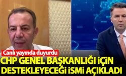 Tanju Özcan, genel başkanlık için destekleyeceği ismi açıkladı