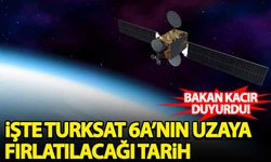 TURKSAT-6A'nın uzaya fırlatılacağı tarih belli oldu!