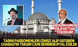 CHABAD Yahudi Örgütü'nün Taksim Cami'ndeki etkinliği iptal edildi!