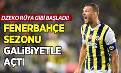 Dzeko rüya gibi başladı! Fenerbahçe sezonu galibiyetle açtı