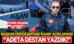 Başkan Erdoğan'dan Milli Muharip Uçağı KAAN hakkında önemli açıklama!
