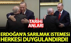 Orgeneral Musa Avsever'in Erdoğan'a sarılmak istediği anlar herkesi duygulandırdı