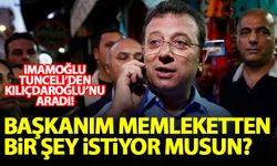 İmamoğlu, Kılıçdaroğlu'nu Tunceli'den aradı: Cebinizi aradım ama...