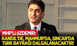MHP'li Özdemir: "Kandil'de, Mahmur'da, Sincar'da da Türk bayrağı dalgalanacaktır"