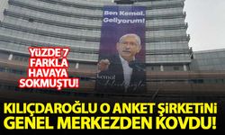 Kılıçdaroğlu o anket şirketini genel merkezden kovdu