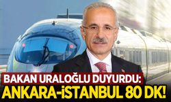 Bakan Uraloğlu duyurdu: İstanbul-Ankara arası 80 dakikaya düşüyor!