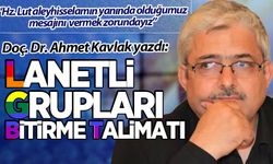 Doç. Dr. Ahmet Kavlak yazdı: Lanetli grupları bitirme talimatı