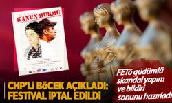FETÖ güdümlü yapım sonunu hazırladı! Altın Portakal Film Festivali iptal edildi