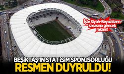 Beşiktaş'ın stat isim sponsoru resmen duyuruldu!