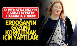 Rumen Senatör: "6 Şubat depremini Erdoğan'ın gözünü korkutmak için yaptılar!"