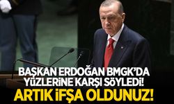 BMGK'da Başkan Erdoğan'dan sert açıklama: Artık İfşa oldunuz!
