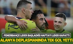 Fenerbahçe, Alanya deplasmanında tek golle güldü