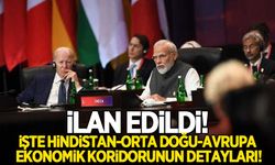 Hindistan'dan, Orta Doğu-Avrupa Ekonomik Koridoru ilanı!