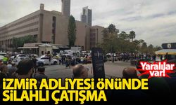 İzmir Adliyesi önünde çatışma: Yaralılar var