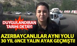 Fulya Öztürk'ten Karabağ'da herkesi duygulandıran tarihi detay!