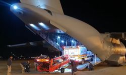 Libya'ya yardım için gönderilen ilk uçak havalandı