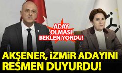 Akşener partisinin İzmir adayını duyurdu