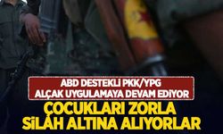 ABD'nin Suriye'de desteklediği terör örgütü PKK/YPG 'çocuk savaşçı' kullanmaya devam ediyor