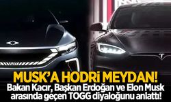 Bakan Kacır anlattı: Başkan Erdoğan ve Musk arasında geçen 'TOGG' diyaloğu!