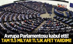 Türkiye'ye 11.5 milyar TL'lik yardım Avrupa Parlamentosu tarafından kabul edildi!
