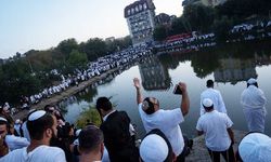 On binlerce fanatik Yahudi, Roş Aşana'yı kutlamak için Ukrayna'da buluştu