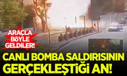 Ankara'daki canlı bombalı saldırısına ait ilk görüntüler