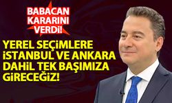 Babacan açıkladı! Yerel seçimlere İstanbul ve Ankara dahil tek başımıza gireceğiz...