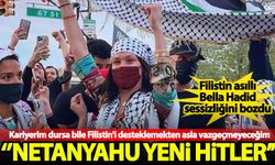 Filistin asıllı yıldız Bella Hadid:  Netenyahu yeni Hitler!