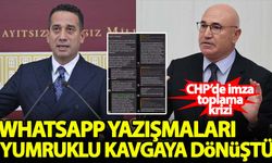 CHP'de imza toplama krizi! Whatsapp yazışmaları yumruklu kavgaya dönüştü