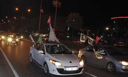 Diyarbakır ve Batman'da Filistin'e destek için konvoy düzenlendi