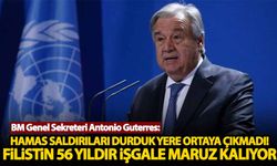 BM Genel Sekreteri Antonio Guterres: Filistin 56 yıldır işgale maruz kalıyor