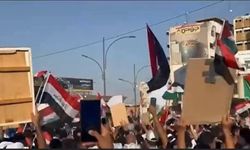 Irak'ta Filistin'e destek gösterisi