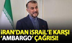 İran'dan İsrail'e yönelik 'ambargo' çağrısı