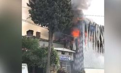 İstanbul'da kimyasal madde deposunda yangın