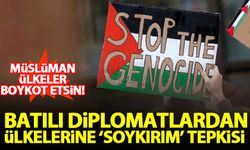 Batılı diplomatlardan ülkelerine tepki: Soykırımına destek veriyorlar!