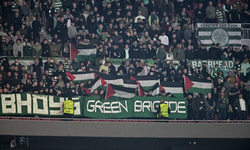 Celtic taraftarı geleneği bozmadı! Dev maçta Filistin'e destek