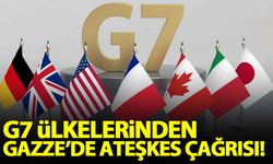 G7 ülkelerinde 'Gazze'de ateşkes çağrısı