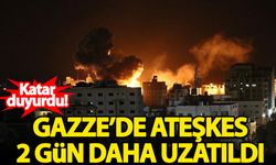 Gazze'de ateşkes 2 gün daha uzatıldı