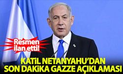 Netanyahu'dan, Gazze'ye harekat açıklaması!