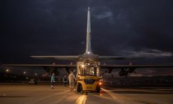 Gazze'ye yardım taşıyan uçak Kayseri'den havalandı
