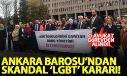 LGBT etkinliğine karşı çıkan avukat Ankara Barosu'ndaki görevinden alındı!