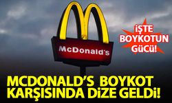McDonald's boykot karşısında dize geldi: Hiçbir hükümeti desteklemiyoruz!