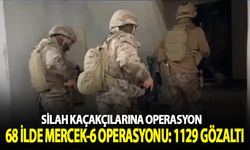 Mercek-6 operasyonu kapsamında 68 ilde 1129 şüpheli yakalandı