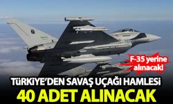 Türkiye'den savaş uçağı hamlesi! 40 adet Eurofighter alınacak